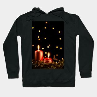 Christmas candles Hoodie